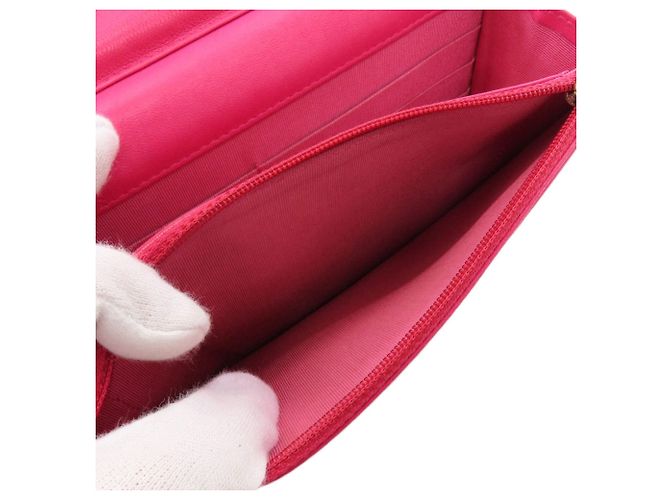 Borsa a tracolla Chanel Chain Wallet Matelassé Rosa - vista 7