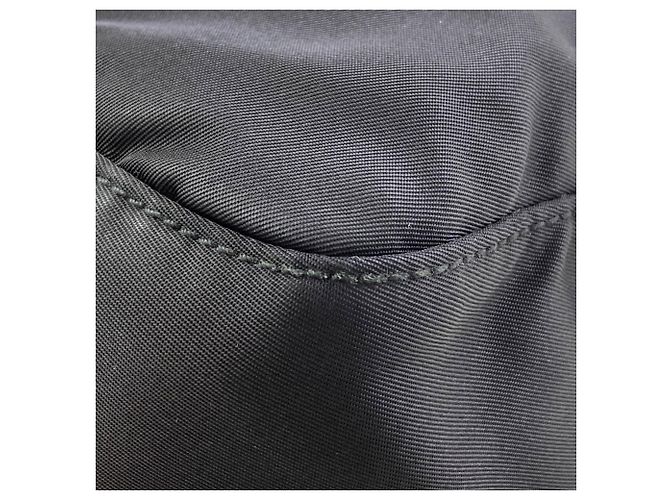 Bolso de hombro Prada con logotipo triangular Negro - vista 16