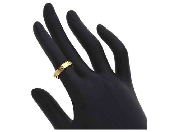Anello Gucci Icon #8 in oro giallo 18K - vista 6