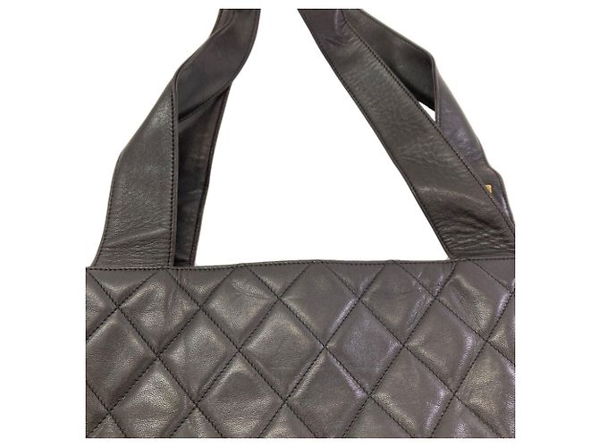 Timeless Borsa Tote Chanel Matelassé Nero - vista 13