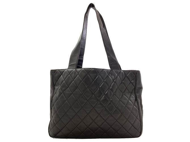 Timeless Borsa Tote Chanel Matelassé Nero - vista 2