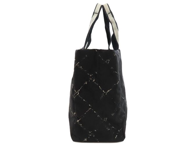 Borsa Tote Chanel Travel Line Nero - vista 3