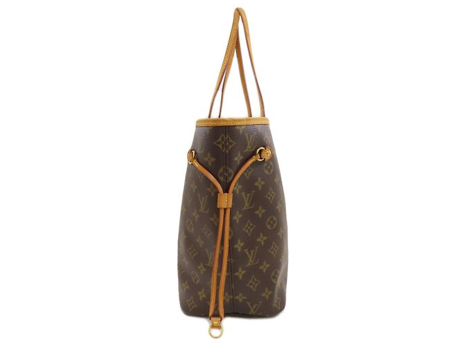 Borsa Tote Louis Vuitton Neverfull MM Monogramma - vista 3