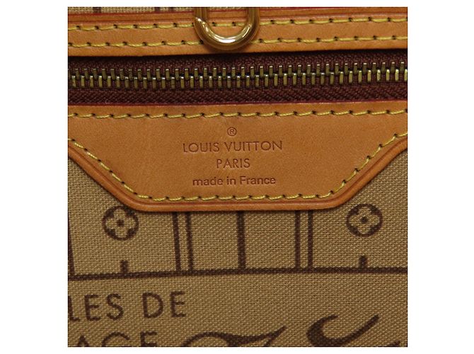 Borsa Tote Louis Vuitton Neverfull MM Monogramma - vista 6