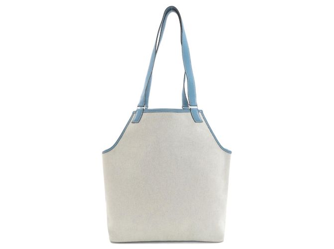 Hermès Borsa Tote Hermes Jardinier PM Blu chiaro - vista 2