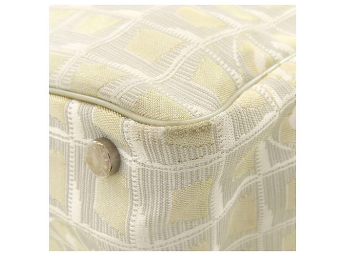 Borsa Tote Chanel New Travel Line MM Argento Giallo - vista 19