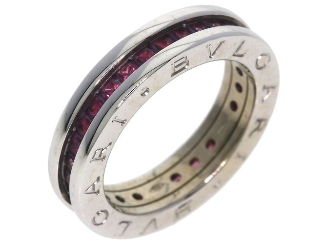 Bulgari Bvlgari B-zero1 Ring, 1-Band mit Rhodolite Garnet - Ansicht 2