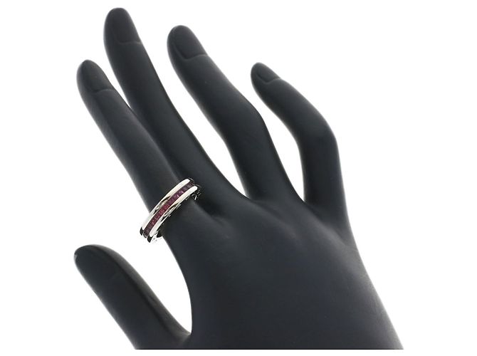Bulgari Bvlgari B-zero1 Ring, 1-Band mit Rhodolite Garnet - Ansicht 6