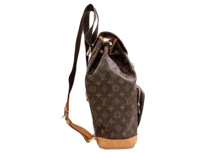 Zaino Louis Vuitton M51135 Montsouris GM Monogramma - vista 3