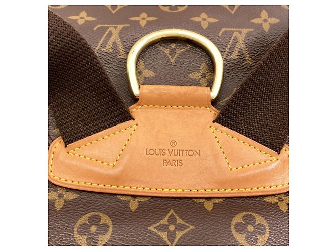 Zaino Louis Vuitton M51135 Montsouris GM Monogramma - vista 9