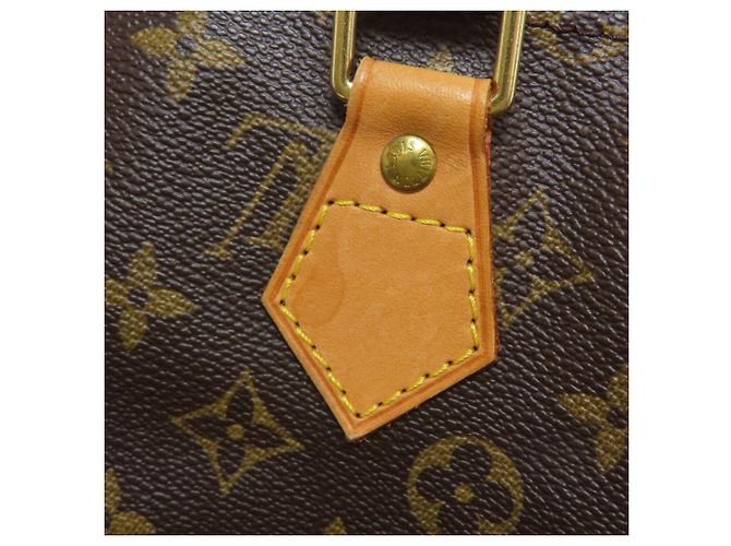 Speedy Borsa Boston Louis Vuitton Monogram Canvas Monogramma - vista 12