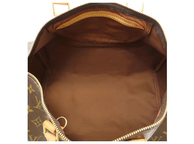 Speedy Borsa Boston Louis Vuitton Monogram Canvas Monogramma - vista 5