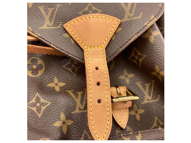 Zaino Louis Vuitton Montsouris MM Monogramma - vista 13
