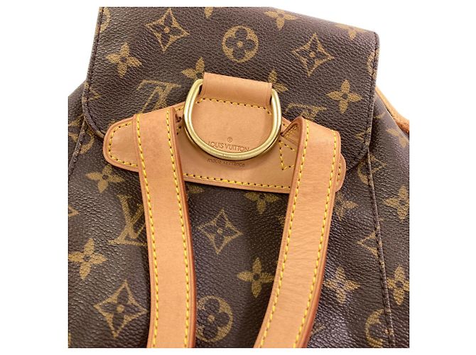 Zaino Louis Vuitton Montsouris MM Monogramma - vista 15