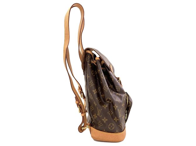 Zaino Louis Vuitton Montsouris MM Monogramma - vista 3