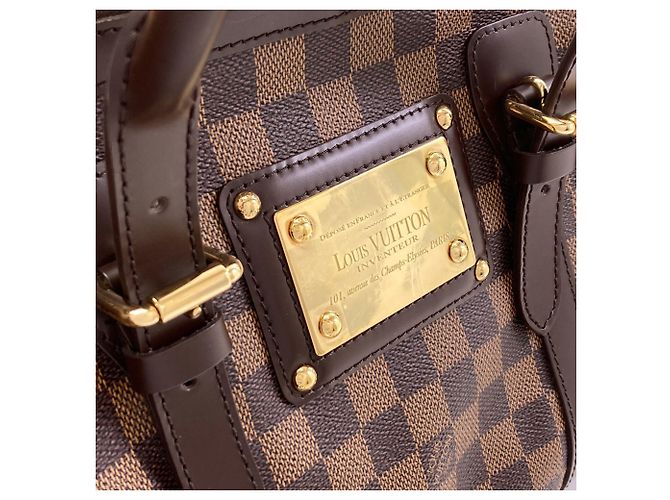 Borsa Louis Vuitton Berkeley Boston Bag Damier ebene - vista 10