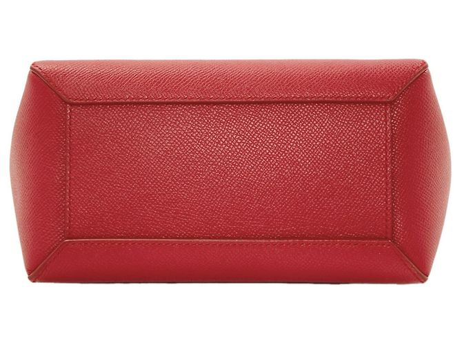 Céline Borsa a mano 2-Way Celine Belt Bag Nano Rosso - vista 4