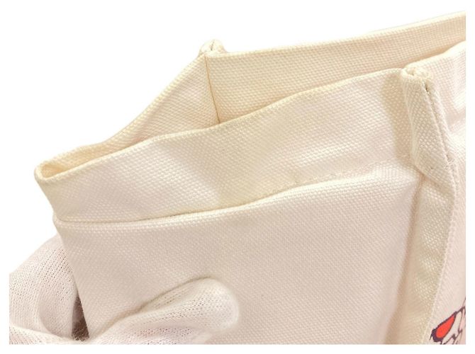 Hermès Adada Wickeltasche Tote Weiß - Ansicht 12