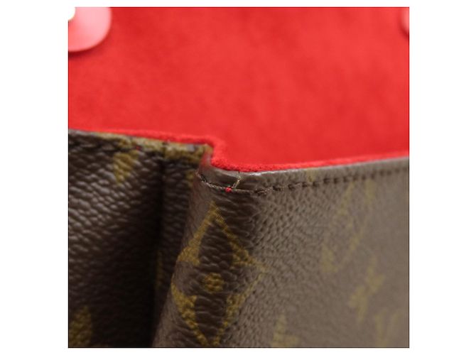 Louis Vuitton M44031 Borsa a tracolla Saint Michel Rosso - vista 14