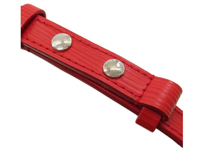 Louis Vuitton M44031 Borsa a tracolla Saint Michel Rosso - vista 17
