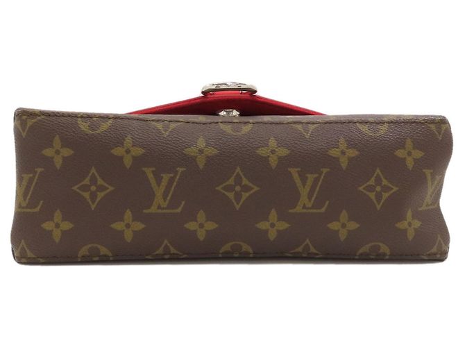 Louis Vuitton M44031 Borsa a tracolla Saint Michel Rosso - vista 4