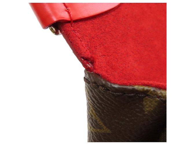 Louis Vuitton M44031 Borsa a tracolla Saint Michel Rosso - vista 8