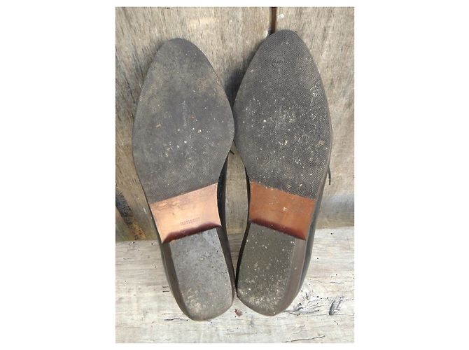 Autre Marque Scarpe basse vintage 1980 Nero - vista 4