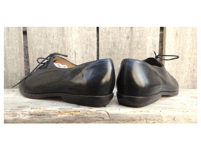 Autre Marque Scarpe basse vintage 1980 Nero - vista 5