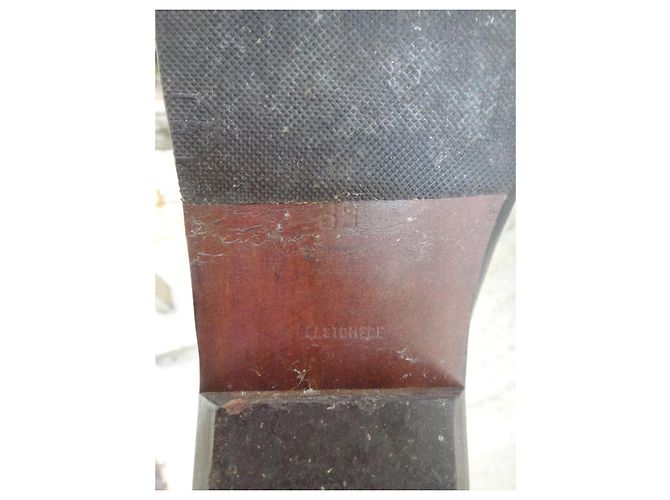 Autre Marque Scarpe basse vintage 1980 Nero - vista 8