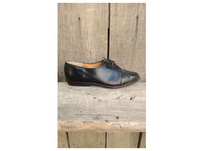 Autre Marque Scarpe basse vintage 1980 Nero - vista 9