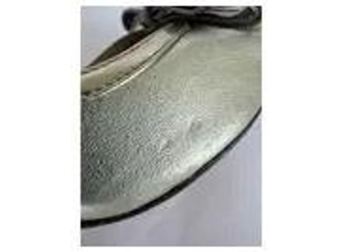 Fendi goldfarbene Leder-Pumps mit Schleife Golden - Ansicht 3