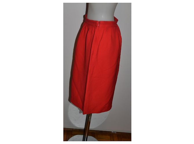 Falda Miu Miu Roja - vista 3