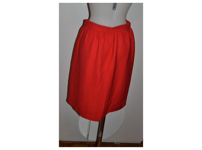 Falda Miu Miu Roja - vista 4
