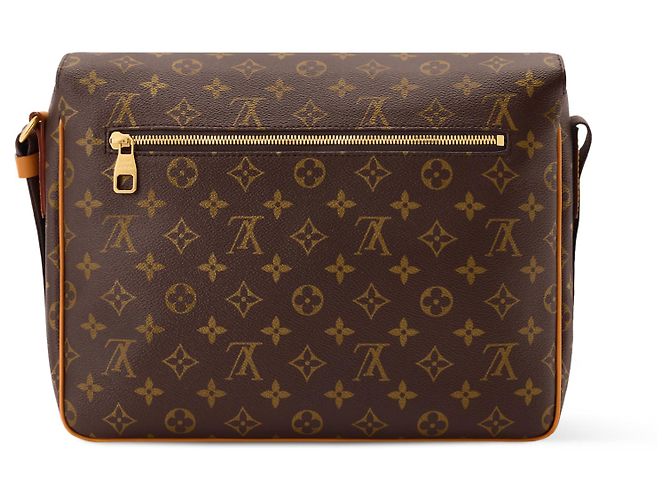 Bolso Louis Vuitton Bastille MM Monogram Castaño Monograma - vista 2