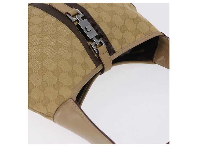 Gucci Jackie Canvas Medium Beige - vista 7