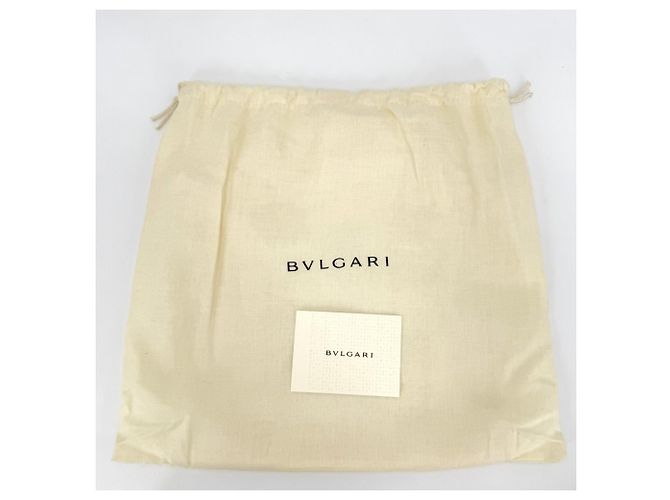 Bulgari Mini borsa tote Bvlgari Logomania Marrone Bianco Blu Verde - vista 10