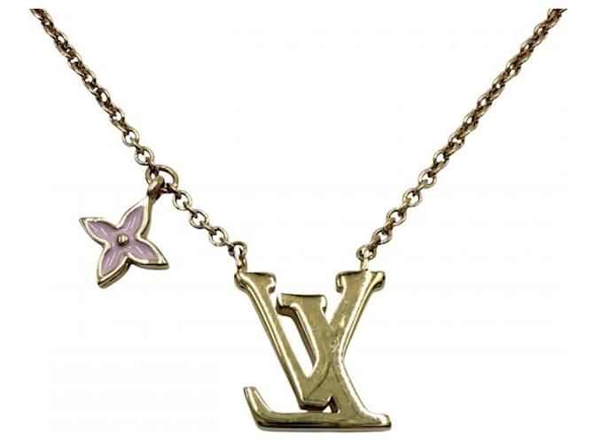 Collana Louis Vuitton Monogram D'oro - vista 2