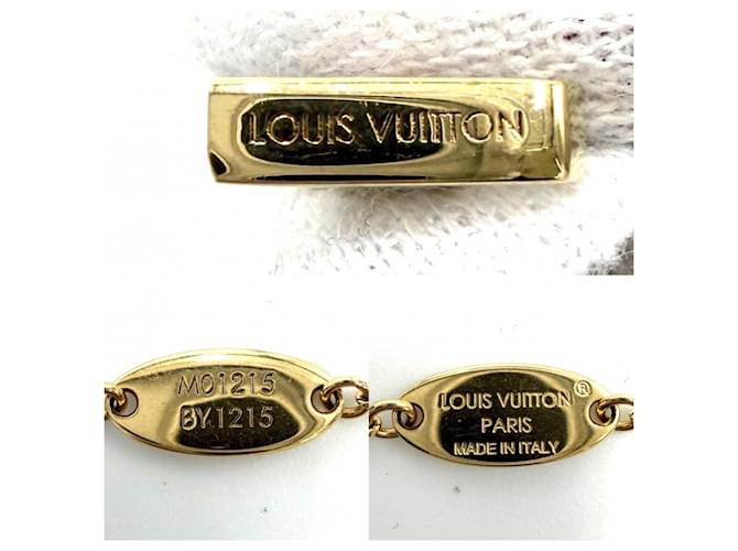 Collana Louis Vuitton Monogram D'oro - vista 4