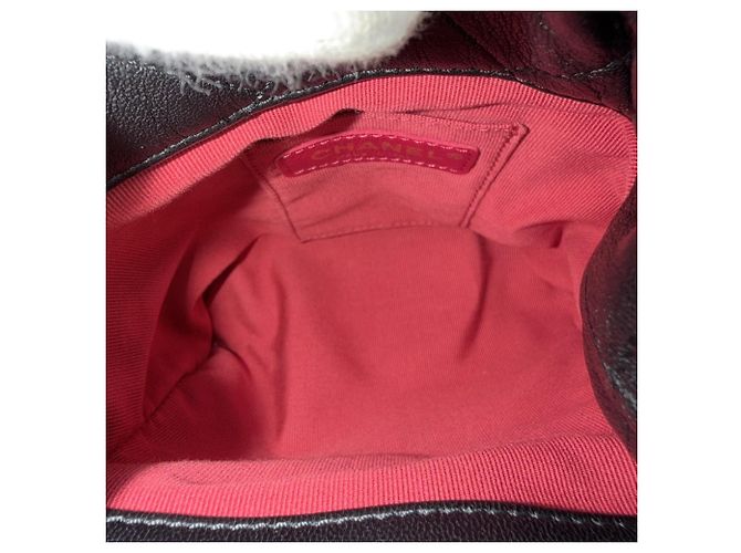 Timeless Borsa a secchiello Chanel Coco Mark Matelassé Nero Bianco - vista 5