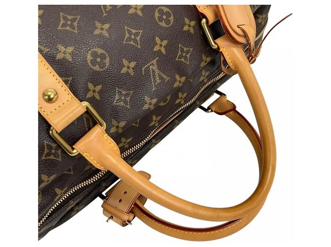 Borsa Boston Louis Vuitton Monogram Marrone Bianco Multicolore Monogramma - vista 10