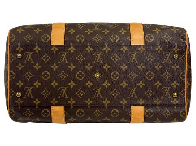Borsa Boston Louis Vuitton Monogram Marrone Bianco Multicolore Monogramma - vista 4