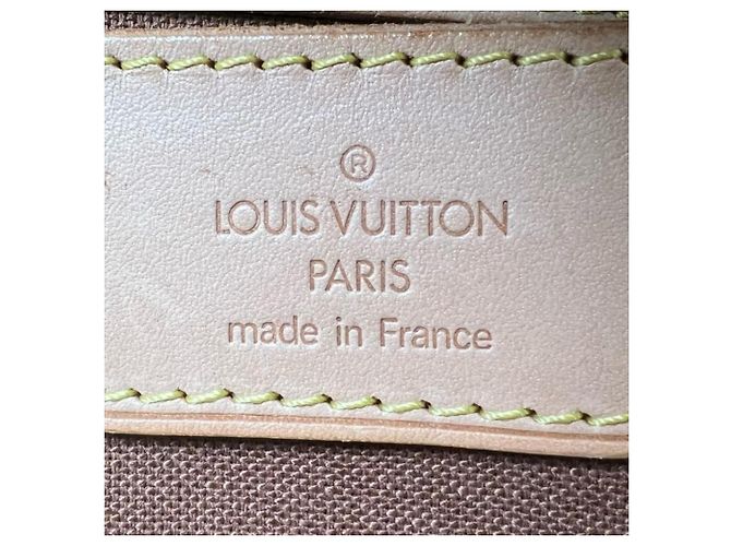 Borsa Boston Louis Vuitton Monogram Marrone Bianco Multicolore Monogramma - vista 7