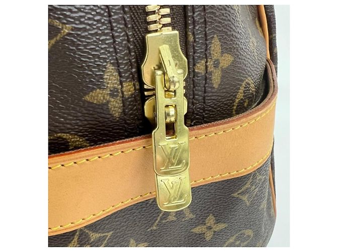 Borsa Boston Louis Vuitton Monogram Marrone Bianco Multicolore Monogramma - vista 8