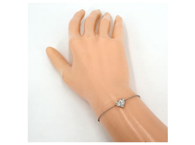 Bracciale Sentimental Heart di Tiffany & Co. in platino Argento - vista 2