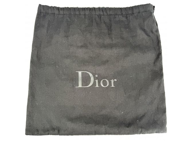 Borsa a tracolla da uomo Christian Dior Nero Bianco Beige Blu navy - vista 7