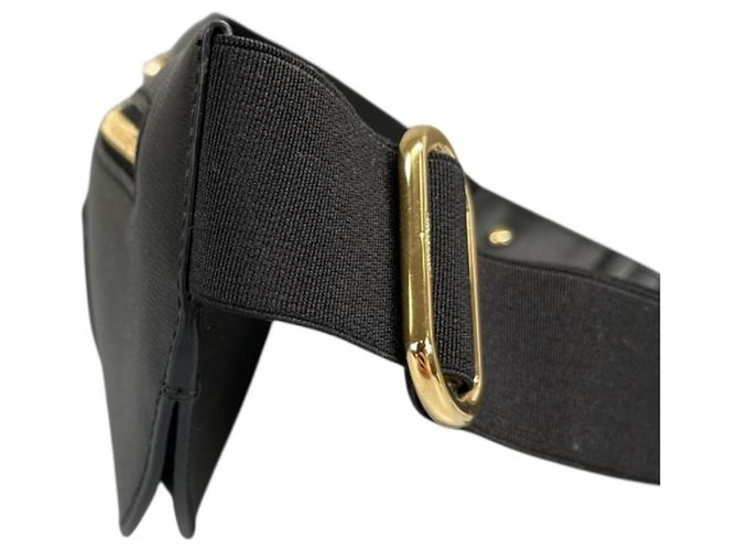 Borsa a tracolla Gancini da uomo Salvatore Ferragamo Nero Bianco - vista 3