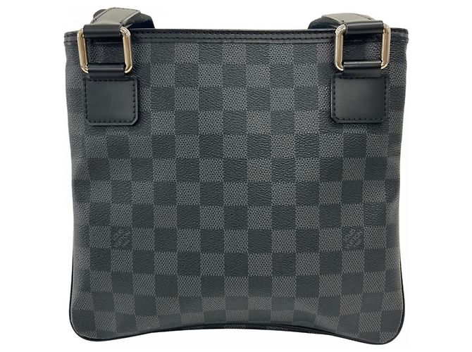 Borsa a tracolla Louis Vuitton Thomas Nero Bianco - vista 2