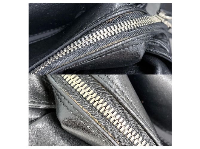 Borsa Christian Dior Karenina Nero Bianco - vista 10