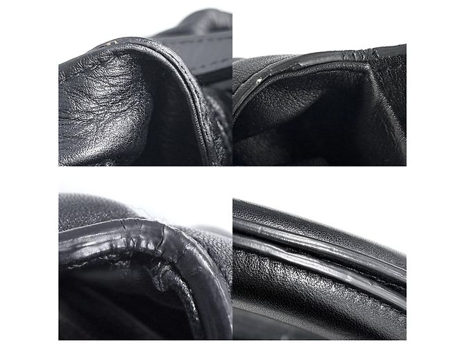 Borsa Christian Dior Karenina Nero Bianco - vista 8