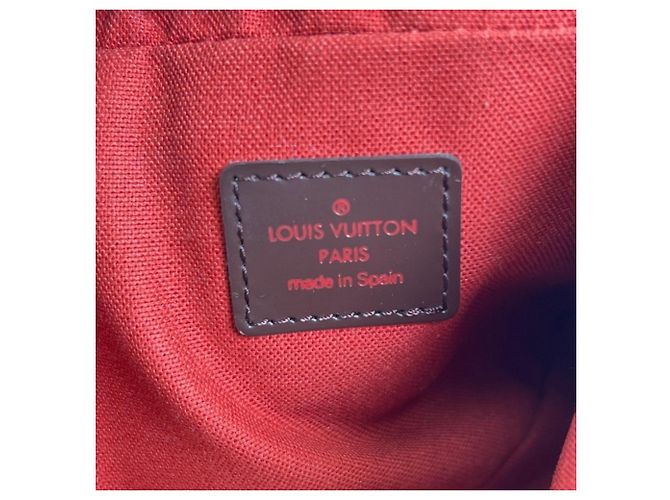 Borsa a tracolla da uomo Louis Vuitton Marrone Bianco - vista 5